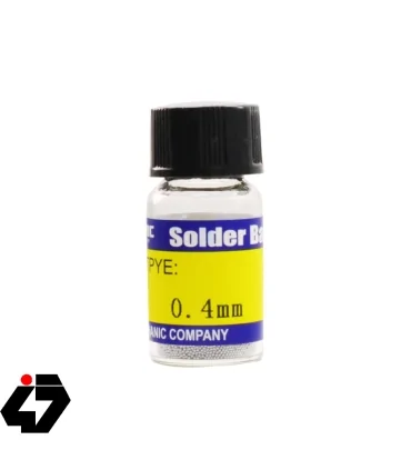ساچمه قلع Solder Ball سایز 0.40میلیمتر مارک Mechanic