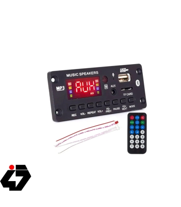 پخش کننده MP3 PLAYER پنلي بلوتوثي داراي آمپلي فاير 2X25W مدل KH-G010