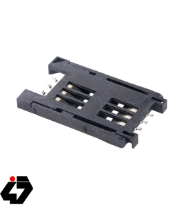 سوکت سیم کارت لولایی 6pin