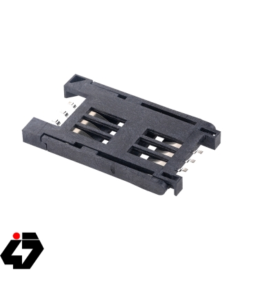 سوکت سیم کارت لولایی 6pin