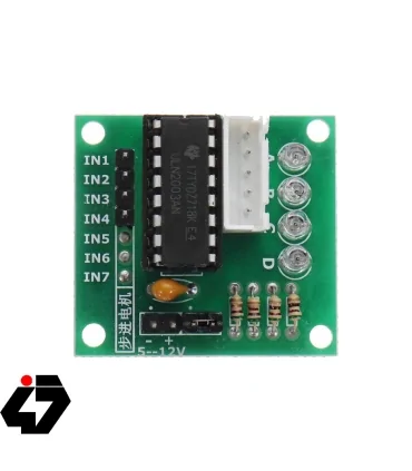 ماژول درایور استپر موتور ULN2003 با تراشه DIP