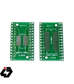 تبدیل SMD به DIP پکیج SOP28 SSOP28 TSSOP28