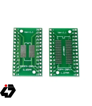 تبدیل SMD به DIP پکیج SOP28 SSOP28 TSSOP28