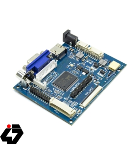 برد درایور LCD های 7 الی 10.1 اینچ با ورودی HDMI / VGA / AV