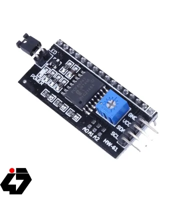 ماژول سریال I2C مخصوص نمایشگرهای 2x16 کاراکتری