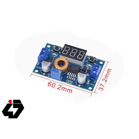 قیمت ماژول مبدل DC-DC کاهنده XL4015 به همراه نمایشگر
