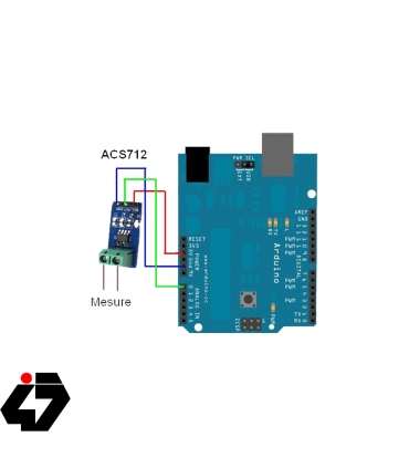 ماژول سنسور جریان 5 آمپر ACS712