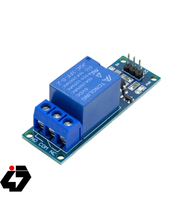 ماژول رله 5 ولت یک کاناله دارای اپتوکوپلر