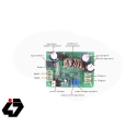 ماژول مبدل DC-DC افزاینده ولتاژ 600W 10A