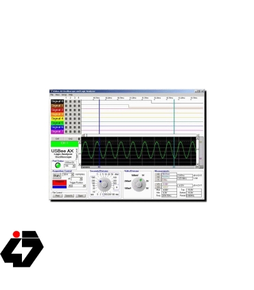لاجیک آنالایزر 8 کاناله حرفه ای به همراه اسیلوسکوپ