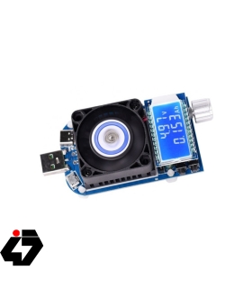 لود تستر باتری 4A-25W مدل KZ25 با 3 پورت USB