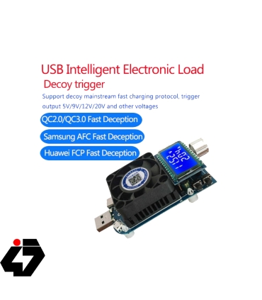 لود تستر باتری مدل KZ25 با 3 پورت USB