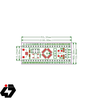 هدر برد STM32F103C8T6 بلوپيل