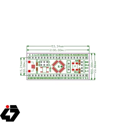 هدر برد STM32F103C8T6 بلوپيل