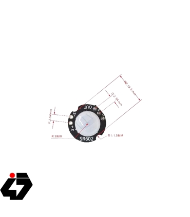 ماژول سنسور تشخیص حرکت مادون قرمز SR602