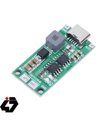 شارژر باتری لیتیومی 2 سل 4 آمپر با TYPE-C