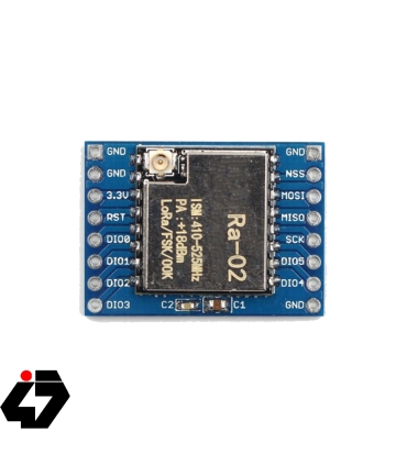 ماژول ترنسیور وایرلس LORA-RA02 با برد کمکی