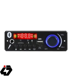 پخش MP3 PLAYER پنلی بلوتوثی با امپلی فایر2X80Wمدل JX-X1