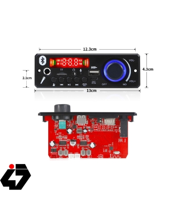 پخش MP3 PLAYER پنلی بلوتوثی