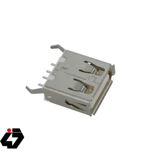 کانکتور USB A مادگی ایستاده بلند