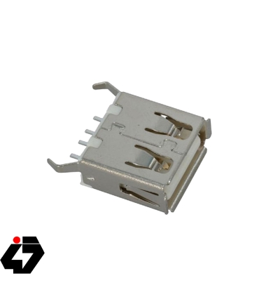 کانکتور USB A مادگی ایستاده بلند