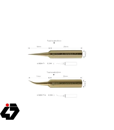قیمت سرهویه سوزنی BEST طلایی مدل 900M-T-I