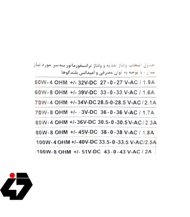 قیمت ماژول آمپلی فایر 2 کاناله 100 وات STK ICE POWER
