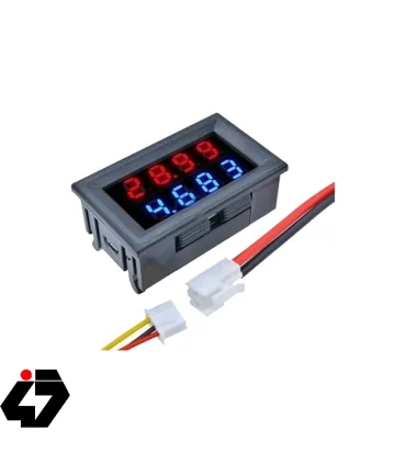 ولت متر.امپر متر پنلی 4 رقمی dc 10A 100V DC
