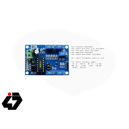 ماژول ژنراتور ICL8038 با فرکانس 10Hz~450KHz