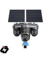 مینی اسپید دام سه لنز سیم کارتی سولار (پنل خورشیدی) 3مگاپیکسل اوکم پرو O-KAM Pro