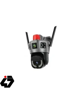 دوربین مداربسته سیمکارتی مدل SD5-4G(مشکی) بدون محدودیت در اپراتور با سرعت بالا ( اپلیکیشن O-KAM PRO )