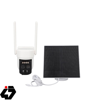 دوربین مداربسته تحت شبکه مدل سیم کارتی پنل خورشیدی