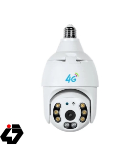 دوربین لامپی سیم کارت خور چرخشی V380