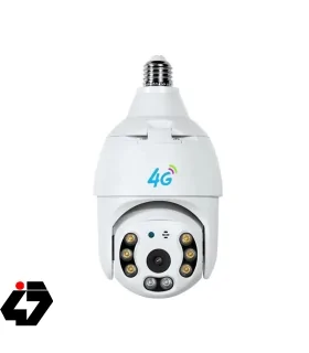 دوربین لامپی سیم کارت خور چرخشی V380