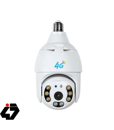 دوربین لامپی سیم کارت خور چرخشی V380