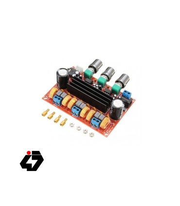 برد آمپلی فایر حرفه ای آی سی اصلی 2x50W+100W XH-M139