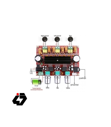 برد آمپلی فایر حرفه ای آی سی اصلی 100W XH-M139