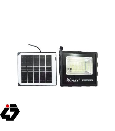 قیمت پروژکتور خورشیدی 20 وات V.MAX مدل V-PT08-20-W