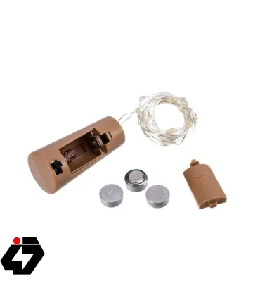 ریسه LED مفتولی سفید آفتابی دو متری