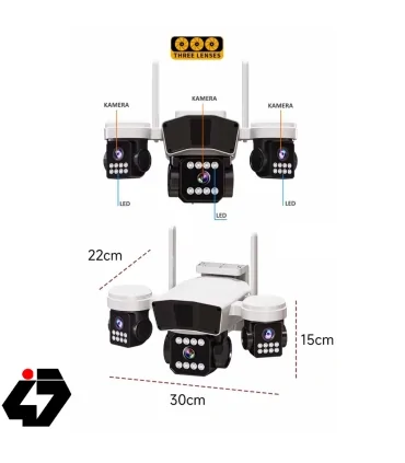 دوربین سیمکارتی 9 مگاپیکسل با دید در شب رنگی
