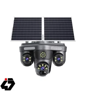 دوربین سیمکارتی سولار سه لنز با پنل خورشیدی
