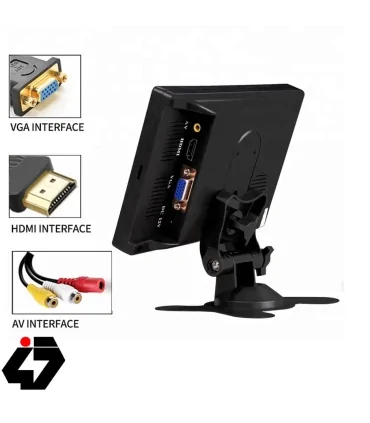 صفحه‌نمایش ۷ اینچ خودرو با ورودی HDMI و VGA