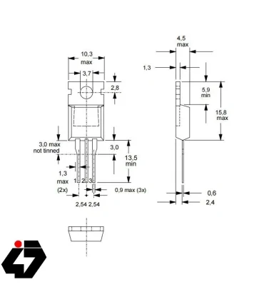datasheet ترایاک BT137-600