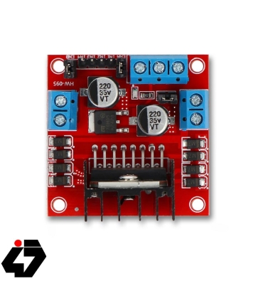 ماژول L298N با هیت سینک آلومینیومی