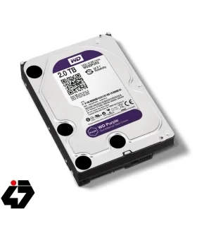 هارد وسترن دیجیتال بنفش WD20PURZ ظرفیت 2 ترابایت