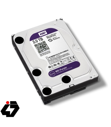 هارد وسترن دیجیتال بنفش WD20PURZ ظرفیت 2 ترابایت