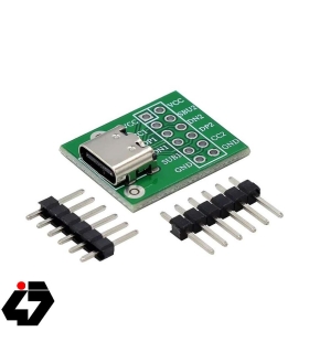برد تبدیل USB Type-C به DIP 12 پین