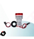 AD16-22FVA AC volt amp indicator red