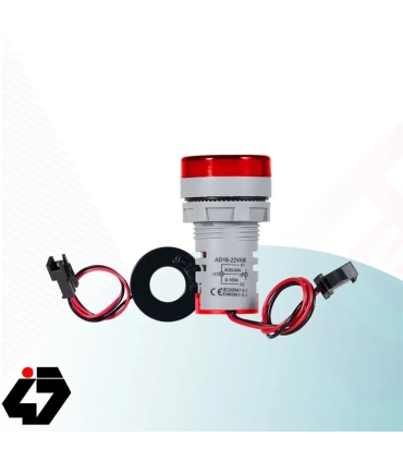 AD16-22FVA AC volt amp indicator red