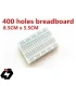 Mini Breadboard 400 Hole بدون لحیم کاری